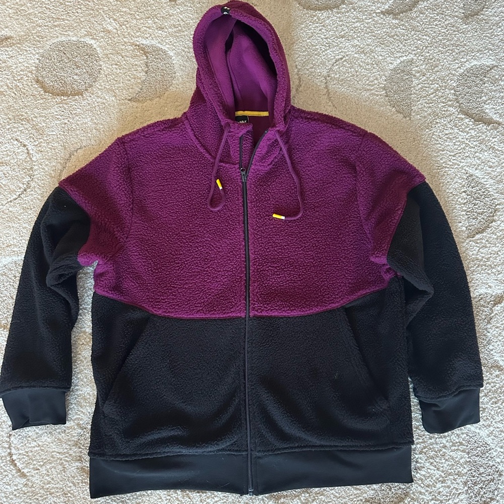 Bonobos Sherpa Style  Zip Up Hoodie NWOT